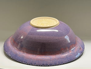 Handmade Amethyst Serving Bowl