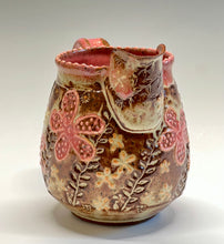 Load image into Gallery viewer, Handmade Pink Flower Power Pitcher