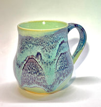 Load image into Gallery viewer, Handmade Purple Oil Spot Mug