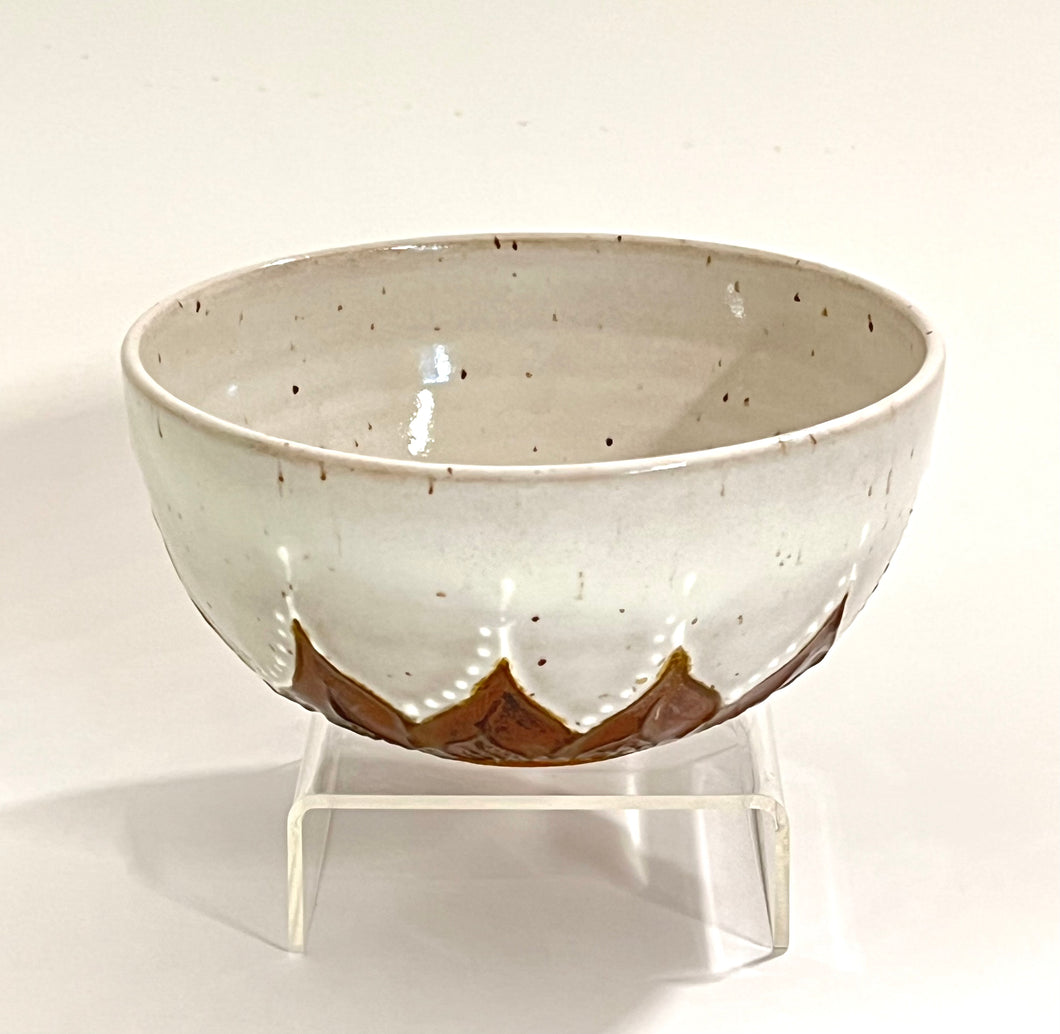 Handmade Pottery Appaloosa Soup Bowl