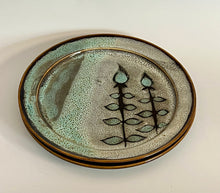 Load image into Gallery viewer, Handmade Snowy Day Breakfast Plates. (Set of 2)