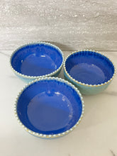 Load image into Gallery viewer, Handmade Pottery Snack Bowls Set (3 bowls)