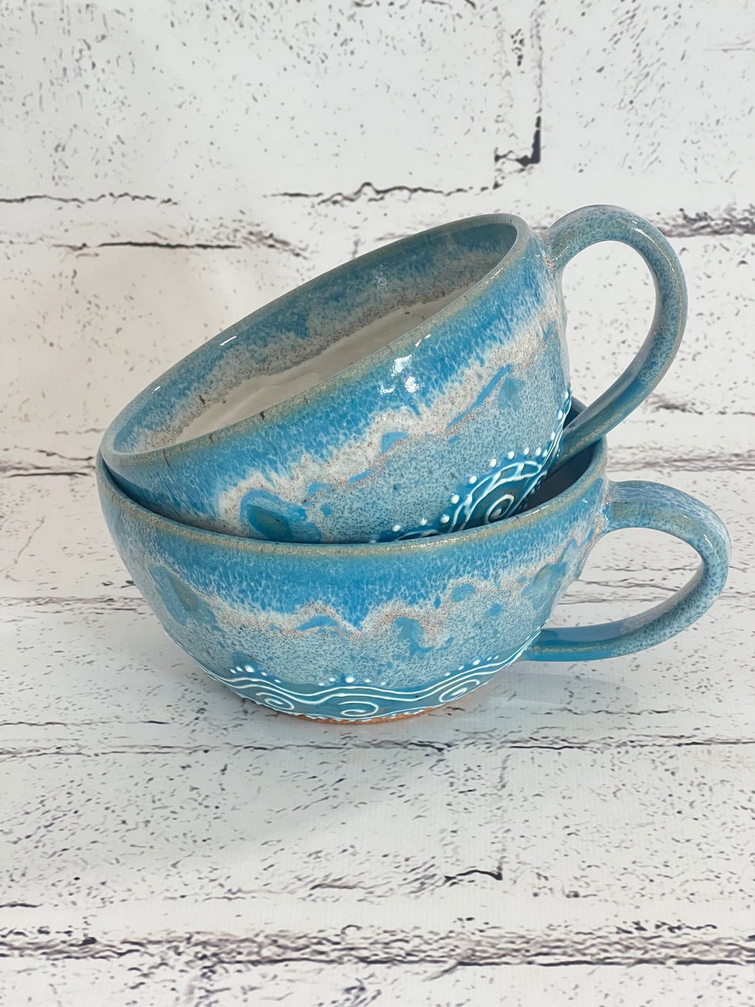Beach Vibes Cappuccino Cup