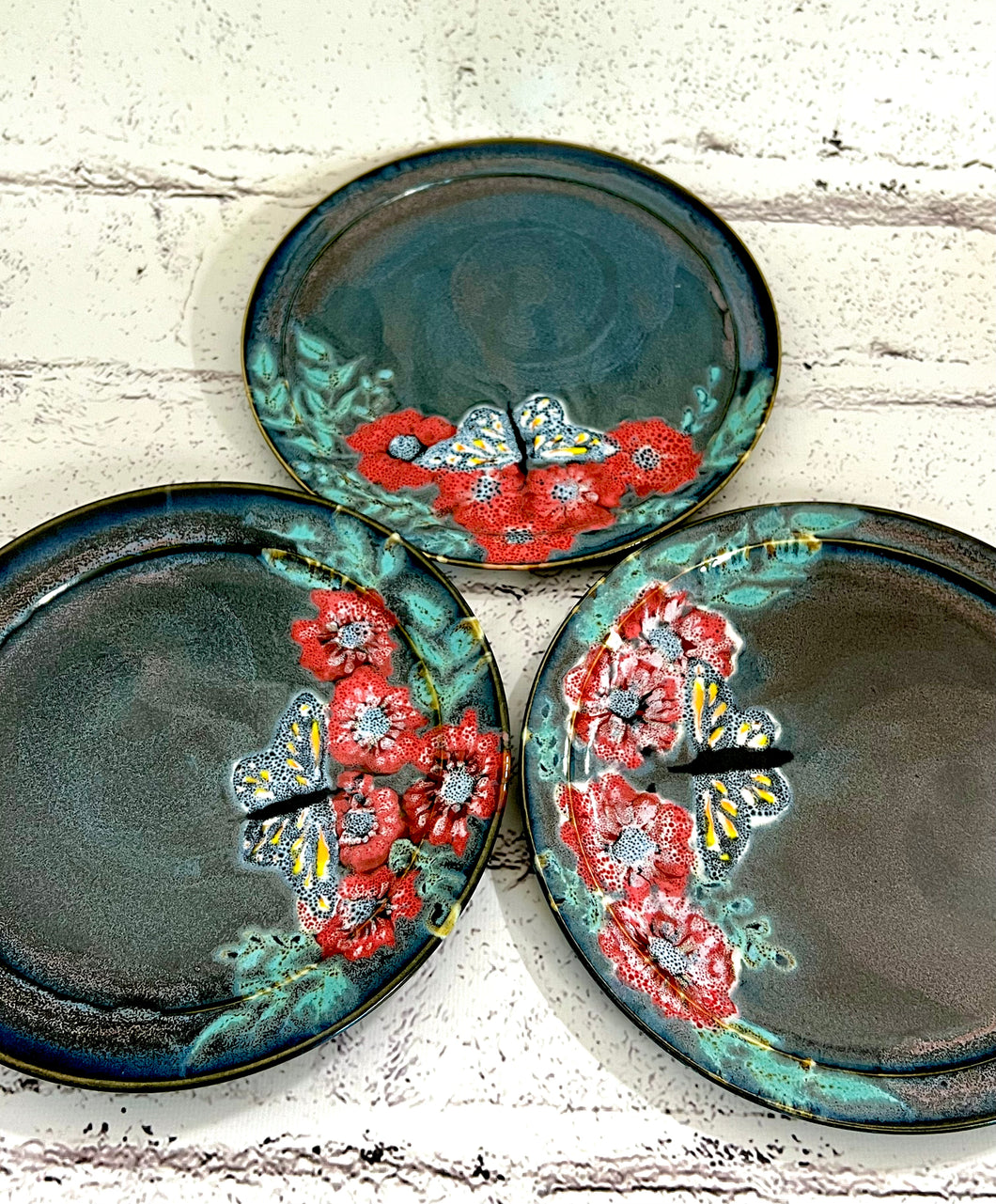Handmade Small Butterfly Plate