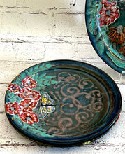 Load image into Gallery viewer, Handmade Butterfly Dinner Plate